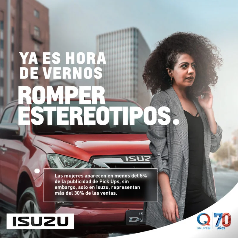 Isuzu potencializa a las mujeres