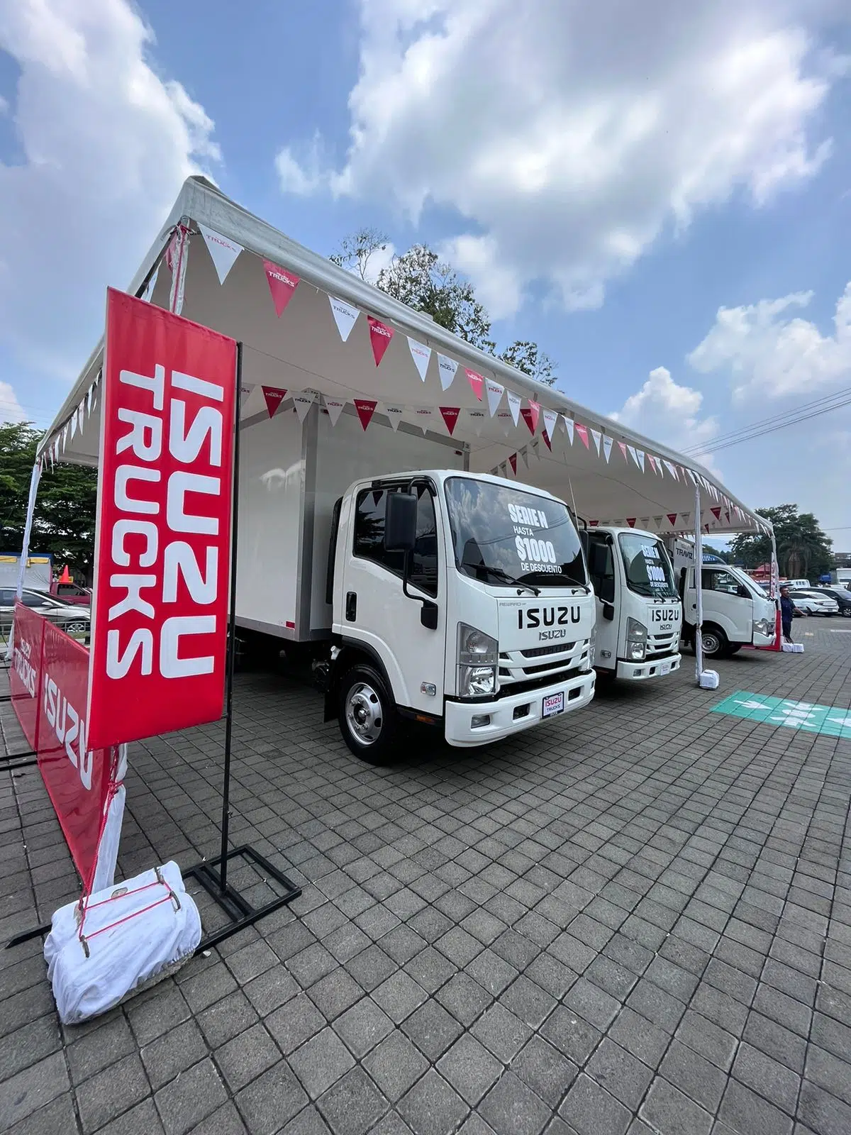 Feria de camiones Isuzu
